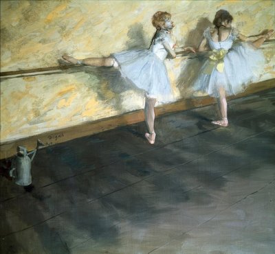 Dancer at the Barre by Edgar Degas